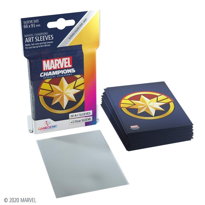جم جينيك أكمام فنية من Gamegenic Marvel - كابتن أمريكا (G10096) - Image 2